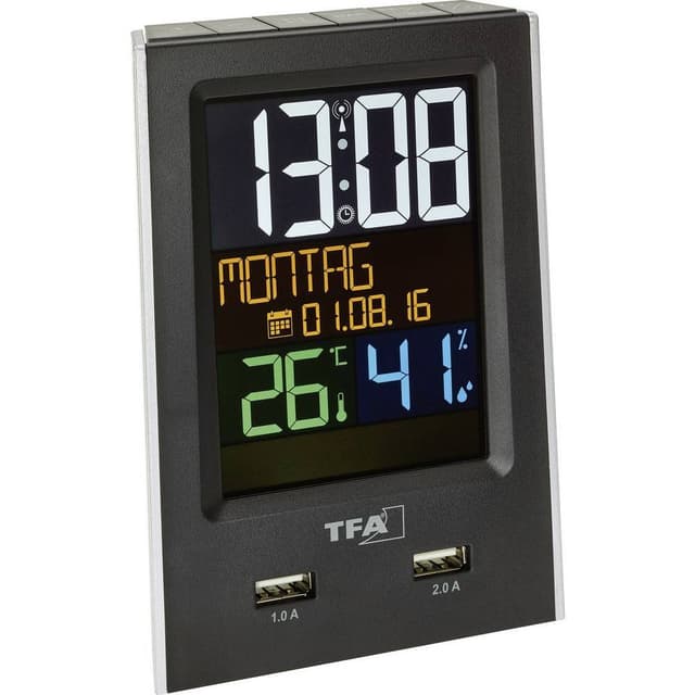 TFA Dostmann 60.2537.01 Vækkeur 1 stk