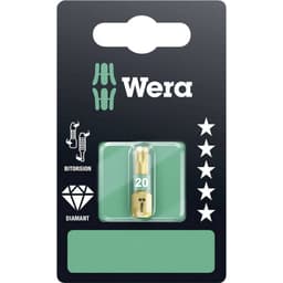 Wera 867/1 BDC SB SiS Torx-Bit T 20 Verktygsstål