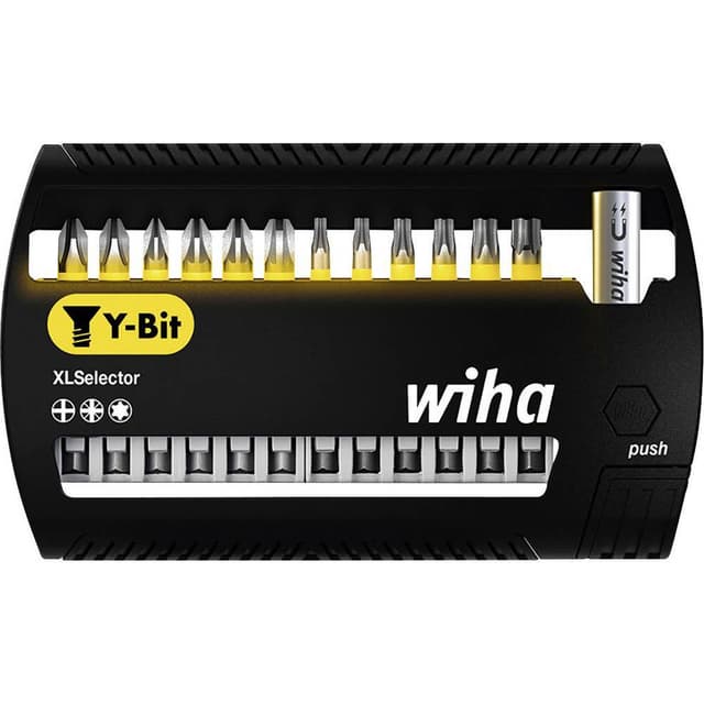 Wiha 41834 Bit-Set 13 delar Stjärnspår Phillips,
