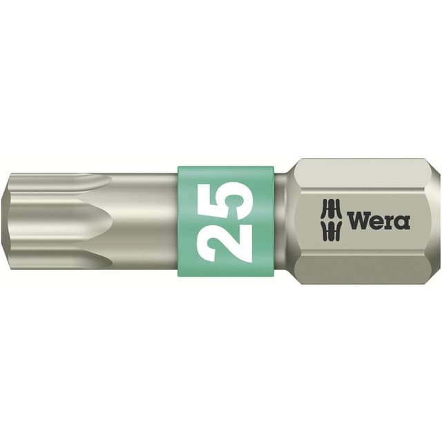 Wera 3867/1 TS TX 25 X 25 MM Torx-Bit T 25 Rostfritt
