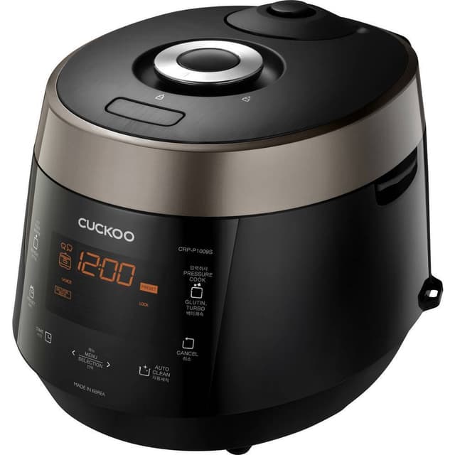 Riskokare Cuckoo CRP-P1009S Svart med display, med