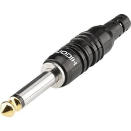 Hicon HI-J63M07 Jack-stik 6,35 mm Stik, lige Poltal: 2