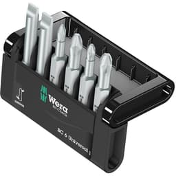 Wera Mini-Check, 50 mm 05056474001 Bitsæt 6 dele Kærv,