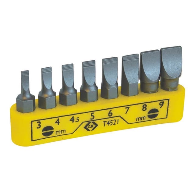 C.K. T4521 C.K Bit Clip Slotted Set Of 8