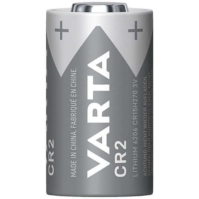 Fotobatteri CR 2 Litium Varta LITHIUM Cylindr. CR2