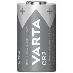 Fotobatteri CR 2 Litium Varta LITHIUM Cylindr. CR2