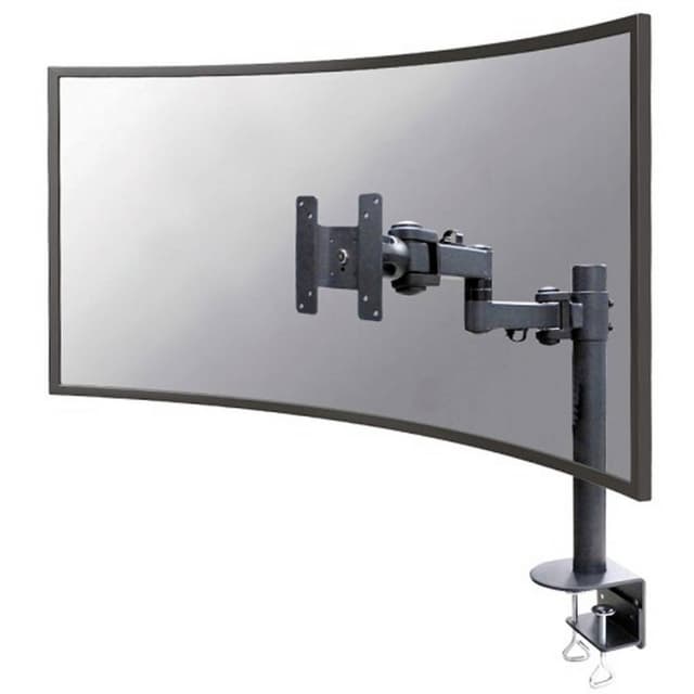 Neomounts by Newstar FPMA-D960BLACKPLUS Enkel Skærm-bordslag 25,4 cm (10) - 124,5 cm (49) Bevægelig, K