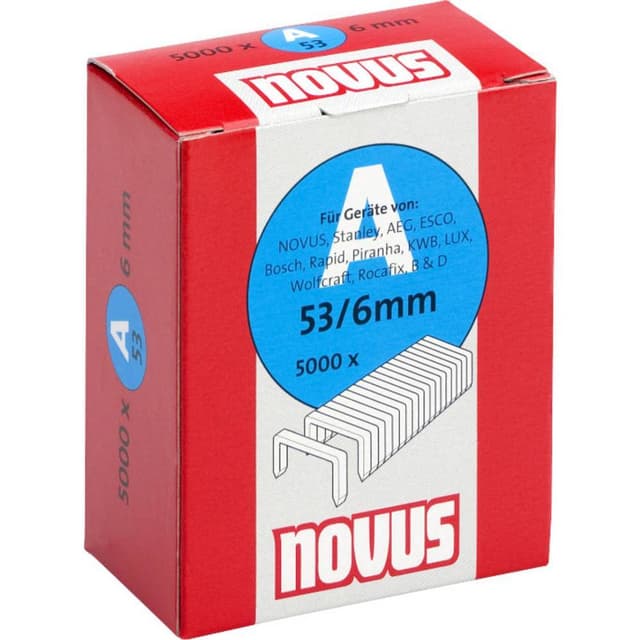 Fintrådklemmer - type 53 5000 stk Novus 106442500