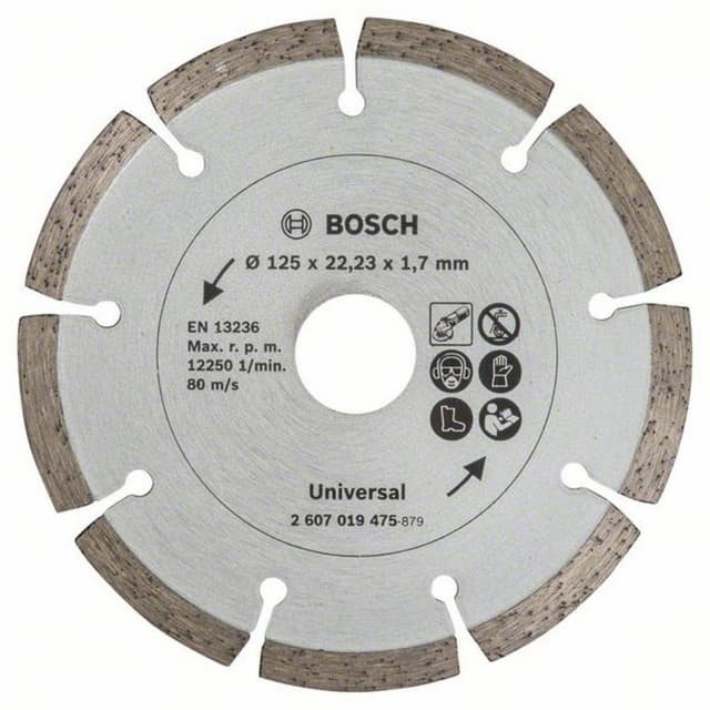 Diamant-kapblad 125 mm byggmaterial Bosch Accessories