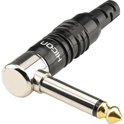 Hicon HI-J63MA07 Jack-stik 6,35 mm Stik, vinklet