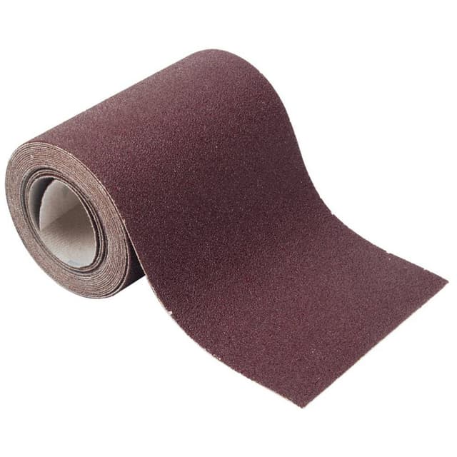 Wolfcraft 1741000 Sandpapirrulle med burrebånd Kornstørrelse 120 (L x B) 4 m x 115 mm 4 m