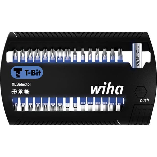 Wiha 41830 Bit-Set 31 delar Stjärnspår Phillips,