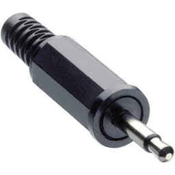 Lumberg KLS 10 Jack-stik 2,5 mm Stik, lige Poltal: 2 Mono Sort 1 stk