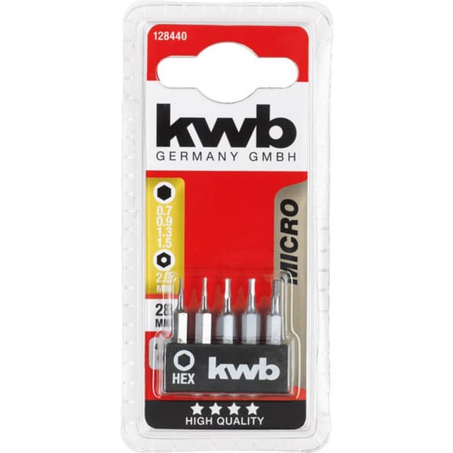 Bit-Set kwb 128440 Stål 1 st