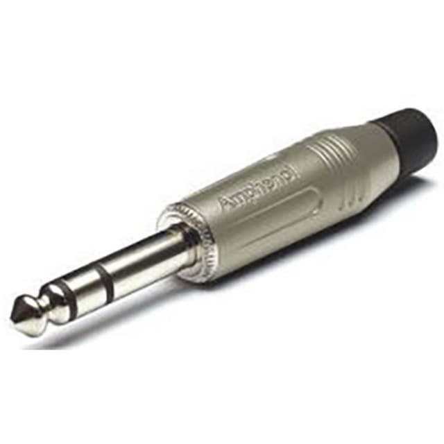 Amphenol ACPS-GN Hörlursuttag 6.35 mm Kontakt hane rak