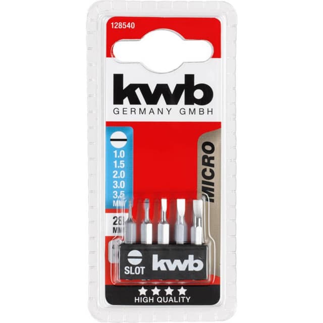 Bit-Set kwb 128540 Stål 1 st