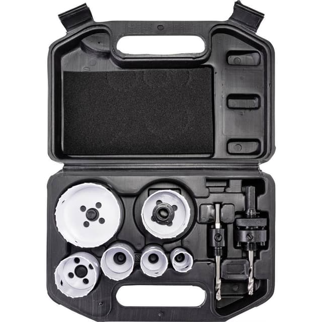 TOOLCRAFT TO-6803625 Hålsågset 6 delar 22 mm, 29 mm, 35