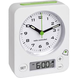 TFA Dostmann 60.1511.02 Radio Vækkeur Hvid