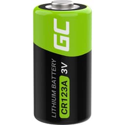Fotobatteri CR123A Litium Green Cell CR123A 1400 mAh 3