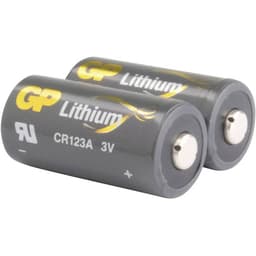 Fotobatteri CR123A Litium GP Batteries CR123A 1400 mAh