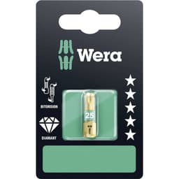 Wera 867/1 BDC SB SiS Torx-Bit T 25 Verktygsstål