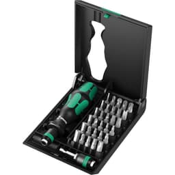 Wera Kraftform Kompakt 71 Security 05057111001 Bitsæt 32 dele Indvendig sekskant BO, Spændemekanisme,