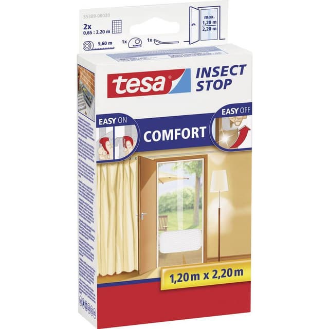 tesa COMFORT 55389-00020-00 Myggnät till dörr (B x H)
