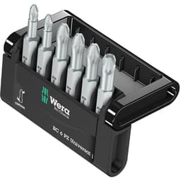 Wera Mini-Check PZ, 50 mm 05056471001 Bitsæt 6 dele