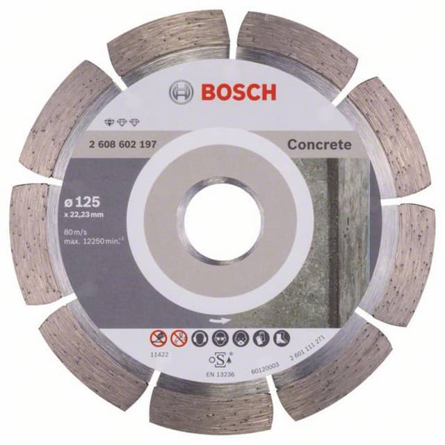 Bosch Accessories 2608602197 Diamantskæreskive Diameter 125 mm 1 stk
