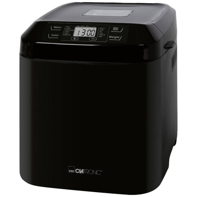 Brödbakmaskin Timerfunktion Clatronic BBA 3774 Svart