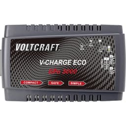 VOLTCRAFT V-Charge Eco LiPo 3000 Modelbyg-oplader 230 V