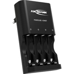 Ansmann 990-00113 Oplader til runde celler 1 stk
