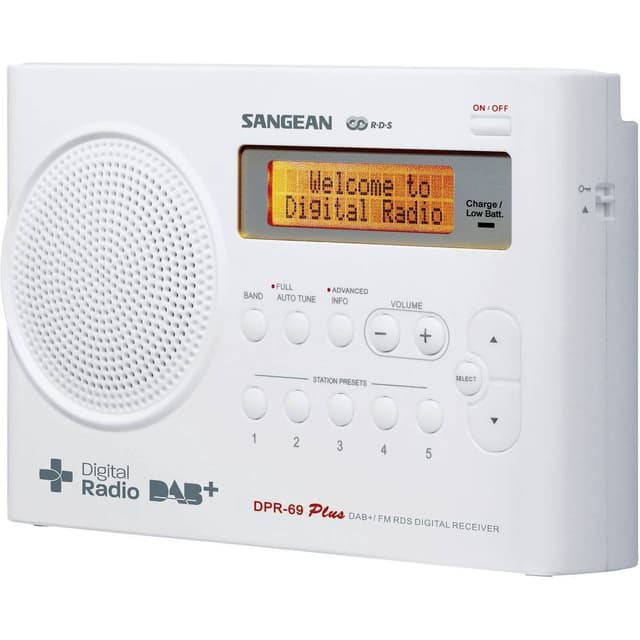 Kuffertradio Sangean DPR-69+ DAB+, FM