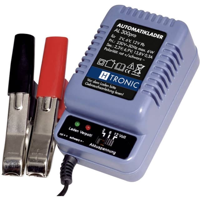 H-Tronic Blybatteri-oplader AL 300 PRO 2 V, 6 V, 12 V