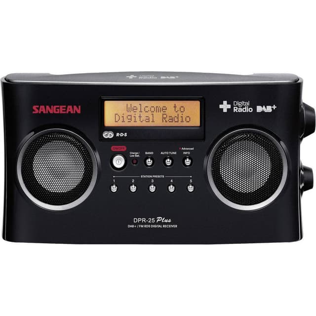 Kuffertradio Sangean DPR-25+ DAB+, FM