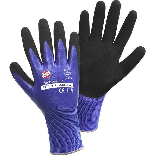Nylon Arbetshandske Storlek (handskar): 9, L CAT II L+D