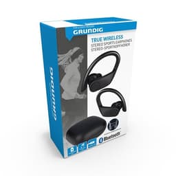 True Wireless-sportshodetelefoner med 300mAh ladeboks