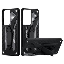 Mobilcover med foldbar støtte til Samsung Galaxy S21 Ultra 5G