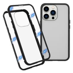 iPhone 13 Pro dobbeltsidig magnetisk deksel svart