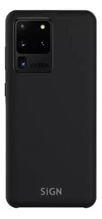 SiGN Liquid Silicone Case för Samsung Galaxy S20 Ultra, svart