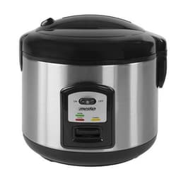Mesko riskoker MS 6411 1000 W, 1,5 L, Sort/rustfritt stål
