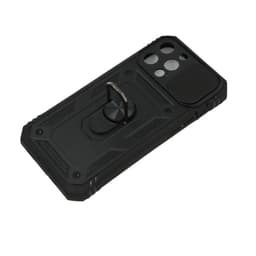 iPhone 13 Pro Max -deksel med ringholder PC / TPU Svart