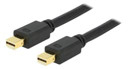 DeLOCK miniDisplayPort kabel, mini ha - mini ha, 2m, sort