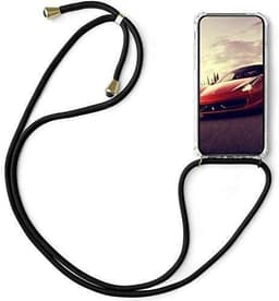 Samsung Galaxy S21 mobil etui med ledning Gennemsigtig / sort