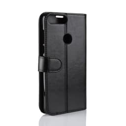 Huawei Honor P20 Plus / Huawei Honor P20 Pro mobilveske PU skinn Svart
