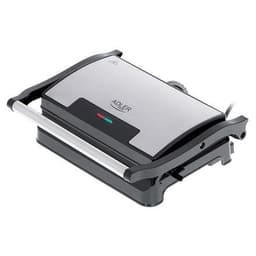 Adler elektrisk grill AD 3052 bord, 1200 W, rustfritt stål, non-stick grillplater