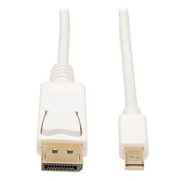 Tripp Lite Mini DisplayPort-sovitinkaapeli 1.2 P583-003 Valkoiset, kullatut liittimet, 0,91 m
