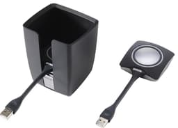 Barco ClickShare Tray holder + 2 (gen. 2) knapper (sort)