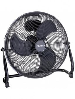 golvfläkt Retro 100W 45 cm stålsvart