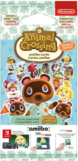 Nintendo Animal Crossing Amiibo Card Series 5